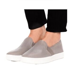 VINCE ‘Blair’ Taupe Slip-on Leather Sneaker, Sz 8, Retail $195